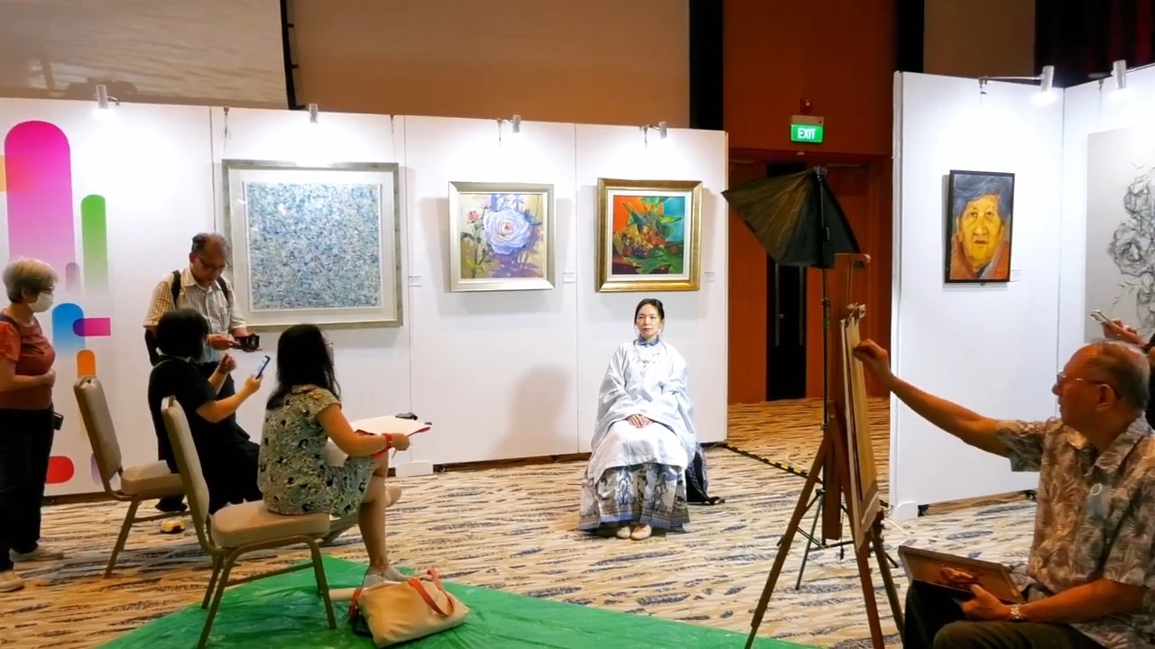 Exhibition_2023 Singapore Art Society Exhibition – Portrait Painting